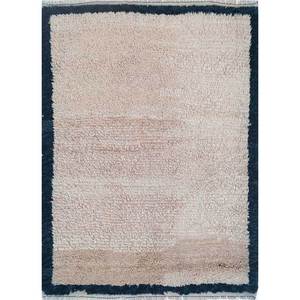 พรมขนสัตว์ถักมือสีน้ำตาลเบจ Zuri ขนาด 9x12 ฟุต รูปทรงสี่เหลี่ยมผืนผ้า สีพื้น สำหรับห้องนั่งเล่น พรมปูพื้นทางเดิน พรมปูพื้นบ้าน รุ่น Pae-286 - Product Image 1