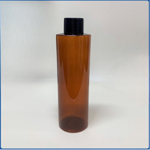 Échantillons gratuits Marque Pavico ISO 9001 Certifié Cylindrique Brun Foncé PET Plastique 190ml 22g Shampooing Conditionneur Lotion Bouteilles - Product Image 4