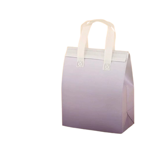 Bolsas de almuerzo con aislamiento de papel de aluminio no tejido de tamaño de logotipo personalizado - Product Image 1