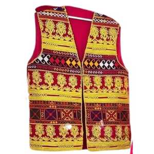 Custom Embroidered <b>Men's</b> <b>Vests</b> & Waistcoats Afghani <b>Men</b> Traditional Clothing Sleeveless <b>Vest</b> Party & Festive Wear Waistcoat Male - Product Image 2