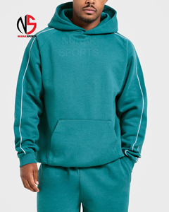 Wholesale Custom Hoodies Casual Plain Printed Jogging Warm Soft Sweat Suits Fitness <b>Embroidery</b> Cotton Tracksuits <b>Sets</b> for Men - Product Image 3