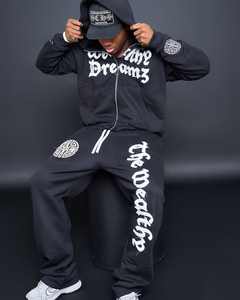 Traje de sudor para hombre más vendido de calidad superior Color sólido Hombres cómodos Trajes de sudor para la venta - Product Image 3