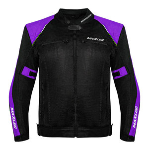 Unisex Summer Motorcycle <b>Racing</b> <b>Jacket</b> Breathable Outdoor Protective Gear with Stand Collar and Pattern Decoration for Riding - Product Image 1