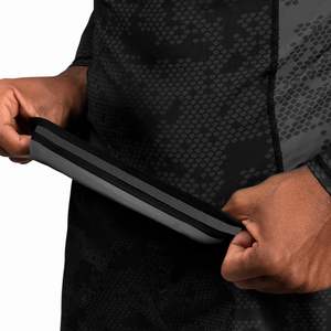 Vente en gros Gardes de compression pour hommes Couleur noire personnalisée à manches longues Protection contre la course à pied jiu jitsu kimono/kimono de jiu jitsu - Product Image 6