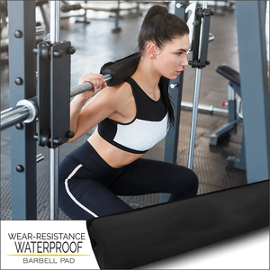 Customized Logo PVC Fitness <b>Foam</b> Weightlifting Sponge Barbell <b>Pad</b> Anti-Slip Portable Breathable Durable Neck Shoulder Cushion - Product Image 6