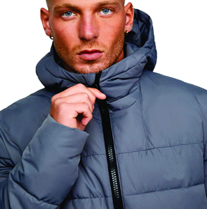 High Quality Men's <b>Puffer</b> <b>Jacket</b> Canvas Waterproof <b>Hooded</b> <b>Long</b> Sleeve Solid Stand Collar Outdoor Best Selling Reasonable Price - Product Image 5