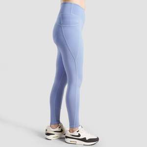 Leggings taille haute Pro Motion XL, doux, sans couture, tricotés en spandex et nylon, à motifs, pour le sport et les loisirs, avec imprimé lavande - Product Image 3