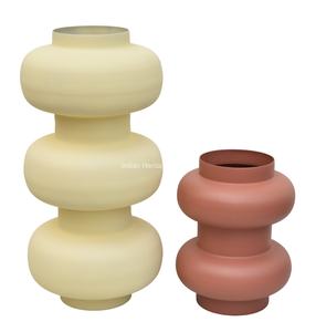 Florero de Hierro de Diseño Costero Moderno, Marca IHA, Modelo IHA24005, Tendencia en Venta al por Mayor en Grandes Cantidades para Decoración de Bodas y Hogar - Product Image 3