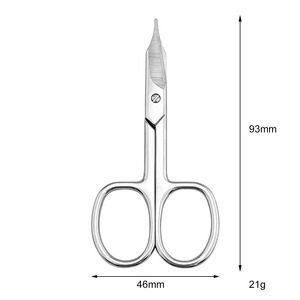 กรรไกรตัดหนังเล็บสแตนเลสคุณภาพสูงแบบตรง ดีไซน์ใหม่ ขายส่ง รับออกแบบตามสั่ง สวยงาม คม - Product Image 3