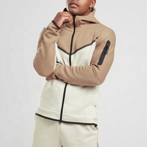 Nouveaux Sweatshirts et joggings Slim, vêtements de gymnastique personnalisés pour hommes, survêtement en coton, vêtements de sport pour hommes, survêtement - Product Image 3