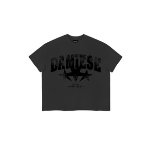 Camiseta de Manga Corta de Algodón 100% de Corte Ajustado Unisex de Lujo |   Formal con Cuello Redondo |   Logotipo Frontal con Estampado Animal Digital |   Transpirable y Ecológico - Product Image 3