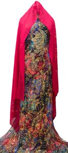 Ensemble de robe de mariée somalienne en soie 100% tissée, écologique, luxueuse, tenue traditionnelle pour filles - Product Image 6