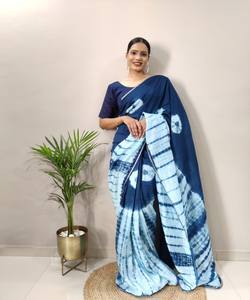 Sari Silk prêt à porter vêtements de mariage de fête indiens en prix de gros broderie traditionnelle travail banarasi khadi - Product Image 1