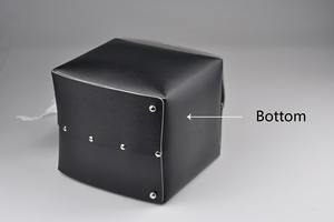 กล่องใส่กระดาษทิชชูหนังแท้น้ำหนักเบา ดีไซน์หรูหรา คลาสสิก เรียบง่าย ตกแต่งโต๊ะ |   ปรับแต่งได้ตามต้องการ - Product Image 3