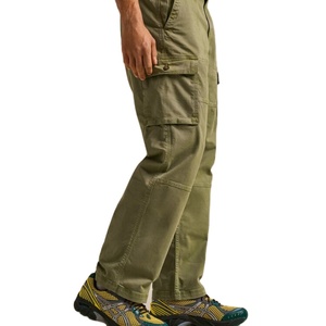 Pantalones Cargo para Hombre Be Dot Garments, 100% Algodón, Ecológicos, de Secado Rápido, Transpirables, con Cierre de Cordón, Ligeros, para Verano, Color Sólido - Product Image 1