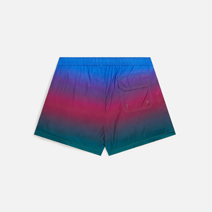 <b>Men's</b> Custom Made <b>Zip</b> up Nylon Two Piece Summer <b>Short</b> Set Breathable and Best Quality Casual Style Wholesale - Product Image 2