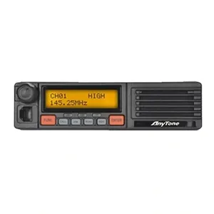 Autoradio con bocca a 5189 ANYTOLO Autoradio VHF UHF 60W FM ad alta potenza con canali 250 a lungo raggio Radio bidirezionale