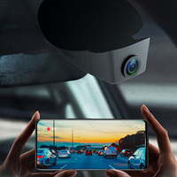 Cámaras para Tablero de Instrumentos con Modo de Estacionamiento Wifi, Caja Negra para Automóvil con Carcasa OEM Integrada, Cámara Dual 4k para Volvo V40