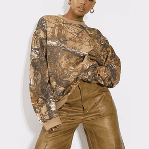 Venta al por mayor de hombres árbol Real impreso camuflaje caza selva impreso Camping bosque senderismo sudaderas con capucha personalizadas camufladas - Product Image 6