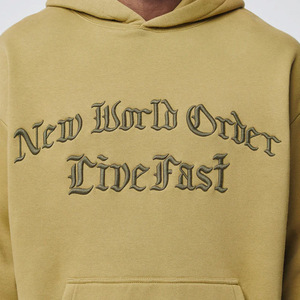 Sweat à capuche surdimensionné personnalisé | Pull Streetwear Hip Hop en gros | Fournisseur de sweat-shirt en coton unisexe OEM - Product Image 2