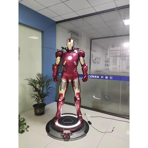 Marvels <span class=keywords><strong>Comics</strong></span> Grande Résine MK7 MK50 MK85 <span class=keywords><strong>Iron</strong></span> <span class=keywords><strong>Man</strong></span> Statues 1/1 Nature Résine Artisanat Sculpture en Stock - Product Image 2