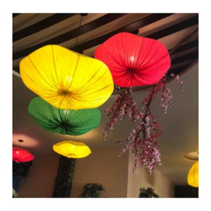 Lanterne en soie Hoi An lampe décorative en bambou Style vietnamien traditionnel pour l'exportation en gros lanterne en soie faite à la main - Product Image 3