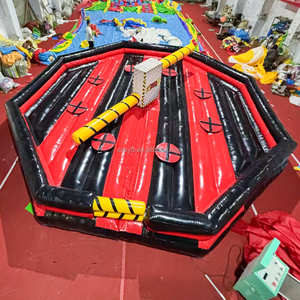 Circuito <span class=keywords><strong>de</strong></span> Obstáculos Inflable Comercial, Juego Mecánico Giratorio Divertido en Venta, para Fiestas y Eventos Infantiles, Máquina Giratoria - Product Image 6