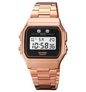 Skmei 1952 saatler çelik saatler lüks Relojes dijital saatler erkekler bilek - Product Image 3