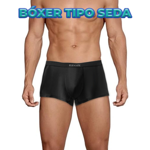 Boxer da uomo XXL in seta ghiaccio, a vita media, traspiranti, in tessuto a maglia di spandex, usa e getta, con logo ricamato, confezione singola. - Product Image 3
