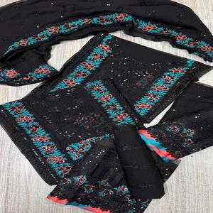 Ropa de Mujer _ Conjunto de 3 Piezas de Shalwar Kameez de Marca Más Vendido en 2025, Vestido de Fiesta para Mujer - Product Image 3