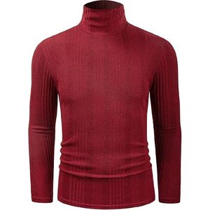 Pull en tricot de bonne qualité Pull d'hiver à col rond en polyester Pull en tricot surdimensionné personnalisé - Product Image 1