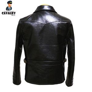 Chaqueta de cuero ecuestre de manga larga con bolsillos y cremallera, chaqueta de cuero de vaca de buena calidad, de la caballeros SKT COMPANY - Product Image 4