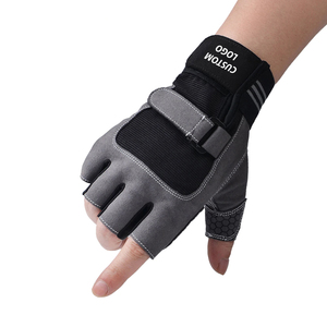 Nice Style Nouvelle Arrivée Noir Et Gris Couleur Eco Friendly Personnalisé Fait Nouveaux Gants D'haltérophilie PAR DES INDUSTRIES INCROYABLES - Product Image 5