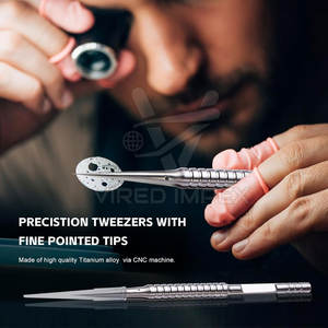 Pince à épiler à micro-pointe en acier inoxydable, pince à épiler à micro-pointe la plus vendue, pince à épiler à micro-pointe nouvelle arrivée - Product Image 6