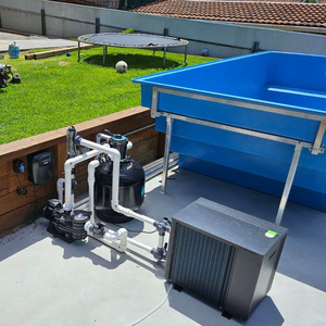 Piscina Elevada de Plástico y Madera, Estructura Elevada para Instalación en Exteriores para Resorts - Product Image 4