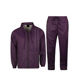 Traje ajustado Impermeable Conjunto cortavientos de dos piezas Ejercicio ligero Correr Chándal Rompevientos - Product Image 1