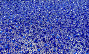 ใหม่ผ้าปาร์ตี้และงานแต่งงานสวมลูกปัดสีขาวคริสตัลลูกปัดลูกไม้ผ้าสินค้าใหม่T Ulleตาข่ายเลื่อมลูกไม้ผ้าสําหรับขายส่ง - Product Image 3