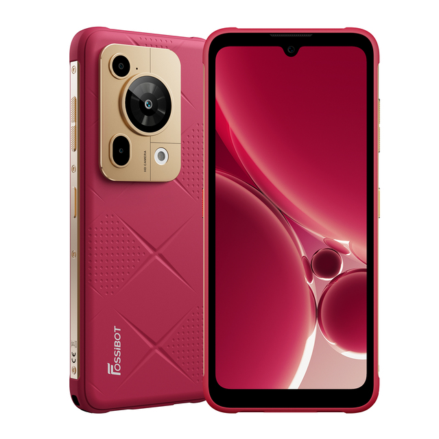 Fossibot Original Smartphone IP68 Rugged Elegance 5G Cellphone Slim, Stylish with Massive Battery Built for Entertainment