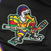 Jersey bisbol Mighty Ducks-Conway & #99 Bank-Jersey terinspirasi film untuk pria