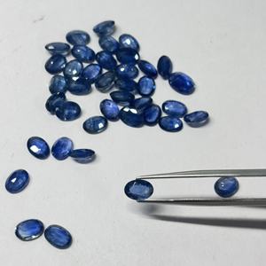 Natural <b>Blue</b> <b>Sapphire</b> Oval shape Faceted Loose Gemstone For Jewelry Precious Certified 2x4mm to 8x10mm - Product Image 5