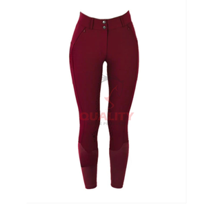 Pantalones de montar ajustados de secado rápido para mujer, transpirables, elegantes, cómodos, duraderos, pantalones ecuestres para montar a caballo - Product Image 1