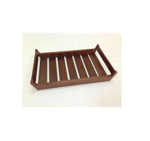 Plateau de service en bois ensemble de trois plateaux gigognes solution de stockage empilable utilitaire multifonctionnel pour chaque ménage - Product Image 6