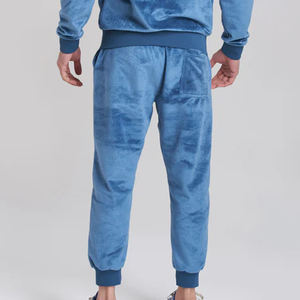 Precio barato, la mejor llegada, chándal de terciopelo en ropa casual de primera calidad, nuevo estilo, transpirable, servicio OEM, chándal de terciopelo para hombres - Product Image 6