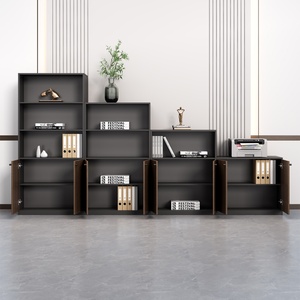 Industrial Design Modular Melamine File Storage Low Cabinet for Home <b>Office</b> School Hospital Use Credenza <b>Drawer</b> Cupboard fast sa - Product Image 3