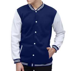 Veste doudoune en gros veste d'hiver 2025 nouveau Design Polyester coton et vestes universitaires à boutons recouverts - Product Image 5