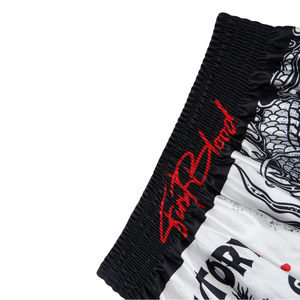 Pantalones Cortos de Boxeo Muay Thai Personalizados OEM, Pantalones Cortos de Entrenamiento de Kickboxing MMA, Duraderos, Elásticos, Sublimados, de Spandex/Poliéster - Product Image 3