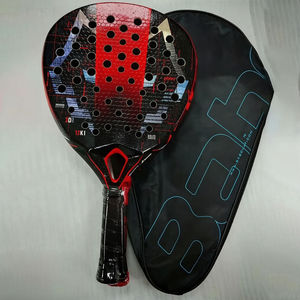 Raqueta de Pádel Profesional Personalizada con Marco de Fibra de Carbono - Raqueta de Tenis de Pádel Ligera de Alto Rendimiento con Espuma 16x19 POWER CONTROL - Product Image 1