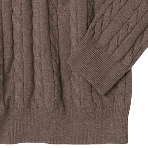 Textured Winter Plus Size Men's Flat Knit Breathable Long Sleeve <b>Pullover</b> <b>Sweater</b> Slim Fit Casual Soft Twist - Product Image 5