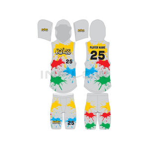 Nouveau maillot de football américain 7v7 en polyester 100 %, design personnalisé, sublimation, séchage rapide, respirant, compression - Product Image 3