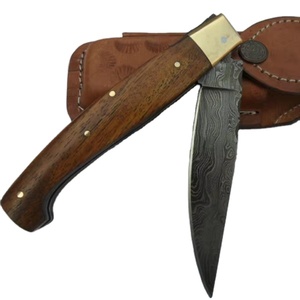 Couteau pliant en acier de Damas, nouveau modèle 2026 - Product Image 1